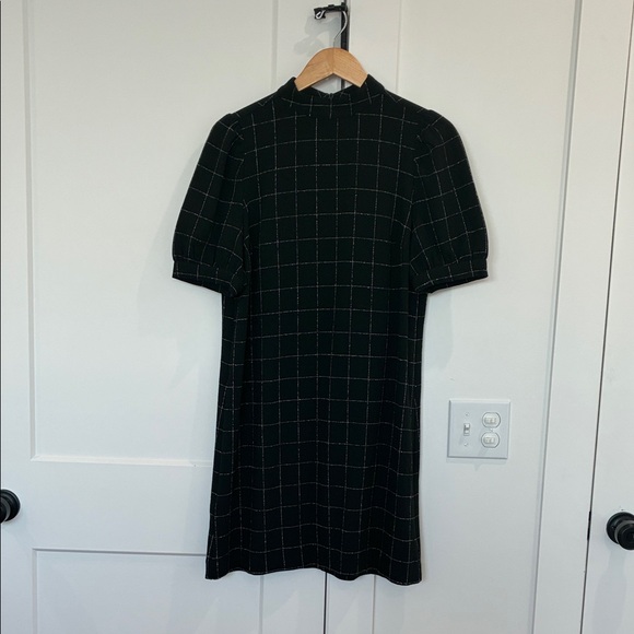 LOFT Dresses & Skirts - LOFT Black Grid Mini Dress